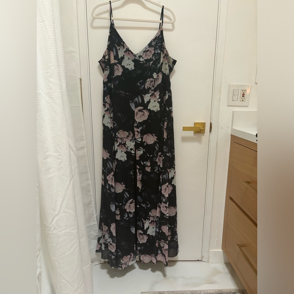 City Chic Long Floral Dress